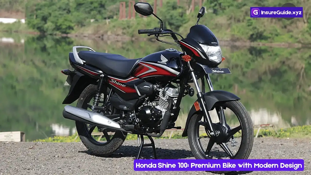 Honda Shine 100- Premium Bike with Modern Design
